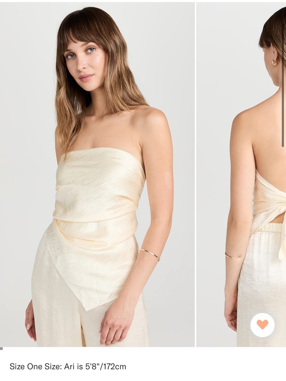Enza Costa Satin Scarf Top